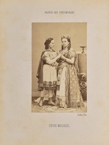 Marchisio-søstre af Andre Adolphe Eugene Disderi