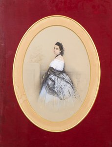 Den ærede fru Hamilton Duncan (d. 1912) af Andre Adolphe Eugene Disderi