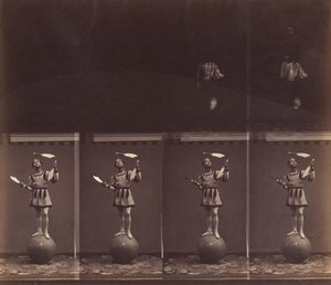 Jongløren Manoel, 1861. af Andre Adolphe Eugene Disderi