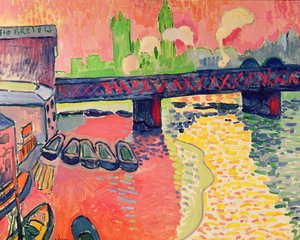 Charing Cross Bridge, London af Andre Derain