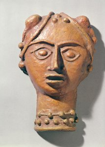 Hoved af en kvinde (bronze) af Andre Derain