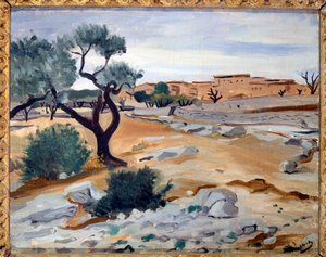 Provences landskab af Andre Derain