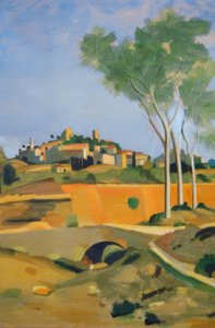 Landskab i Midi af Andre Derain