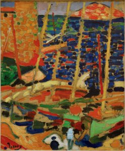 Havnen i Collioure af Andre Derain