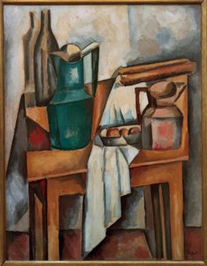 Stilleben ved bordet af Andre Derain