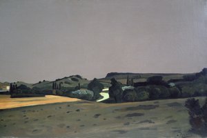 Provencalsk landskab af Andre Derain