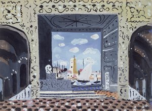 Scenografi til en opførelse af 