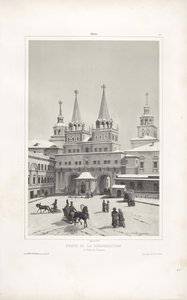 Opstandelsesporten i Moskva, 1839 af Andre Durand