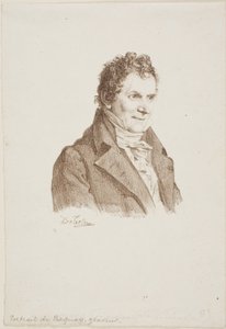 Portræt af gravøren Baquoy