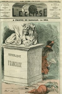 Om Rabagas, evocation af to stykker af victorianske Sardou (1831-1908) om den revolutionære ånd og dem, der lever den med "Rabagas" og "Gulerodskongen". Cover i "" L