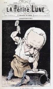 Amnesti! : The Old Iron Breaker (Tegnefilm Victor Hugo) - af Gill, i "" The Little Moon"" af Andre Gill