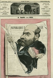 Arthur Ranc (1831-1908), fransk journalist og politiker. Cover i "" L