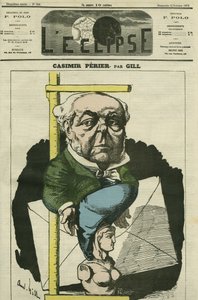 Auguste Casimir Perier (1811-1876), fransk politiker. Dæk i “” L