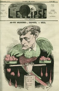Capoul, skuespiller fra Opera Comique. Cover i "" L