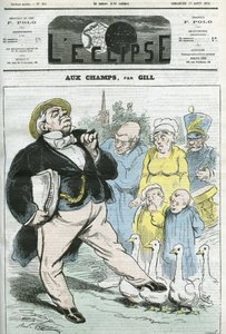 Tegnefilm "" aux champs". Cover i "" L