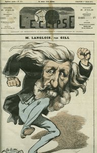 Tegnefilm af Jean-Charles Langlois (Jean Charles Langlois af Andre Gill