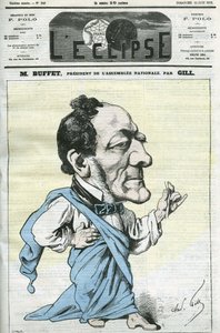 Tegnefilm af Louis-Joseph Buffet (Louis Joseph Buffet af Andre Gill