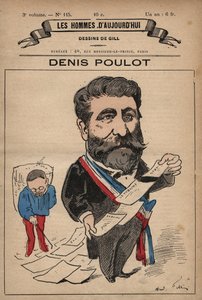 Tegneserie af Denis Poulot 1832-1905 fra 