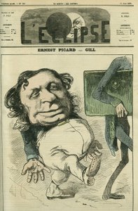 Ernest Picard (1821-1877), fransk politiker. Cover i "" L