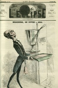 Mine herrer, åben op! , åbning af deputeretkamrene. Cover i "" L