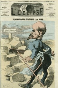 Louis-Jules Trochu (1815-1896), fransk general og politiker. Cover i "" L