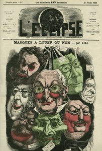 Masker til leje eller ej til karneval. Cover i "" L