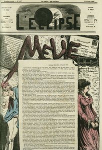 Melie, Melies kærlighedsbrev har hendes "Tatave", Gustave Viaut. Cover i "" L