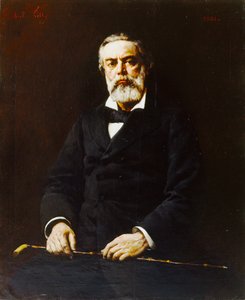 Portræt af Jules Vallès 1832-1885, 1881. af Andre Gill
