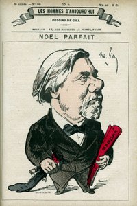 Portrait of Noel Parfaitdani af Andre Gill