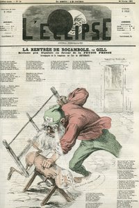 Rocamels husleje, annonce for “La Petite Presse”. Cover i "" L
