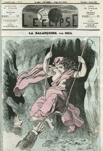 Gyngen, armene strækker sig mod republikken på dens sving. Cover i "" L