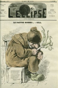 Den stakkels mand, antydning af instruktøren af "Universet", med tilnavnet "slangen." Cover i "" L