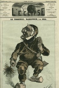Den frygtelige skorstensskorsten, Adolphe Thiers (1797-1877), fransk historiker og statsmand. Cover i "" L