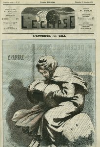 Venter, ung pige, der venter under sneen: "" ah! Lad dem bestemme over min skæbne!" . Cover i "" L
