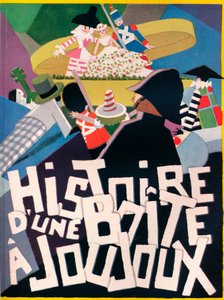 Coverdesign af Andre Helle til Histoire dune Boite a Joujoux, 1926, 1929