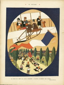 Illustration af Andre Helle (1875-1945) i Le Rire af Andre Helle