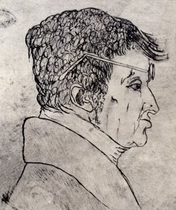 Selvportræt af Andre-Marie Ampere (Poleymieux-au-Mont-d
