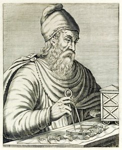 Archimedes of Syracuse fra ?True Portraits?? af André Thévet udgivet i 1594