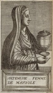 Artemisia II af Karia af Andre Thevet