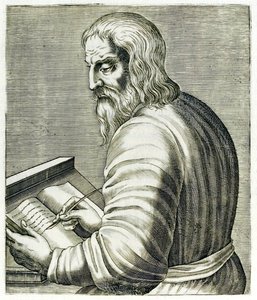 George af Trebizond, fra ?True Portraits?? af André Thévet udgivet i 1594 af Andre Thevet