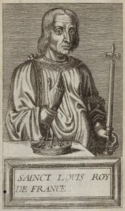 Kong Louis IX af Frankrig af Andre Thevet