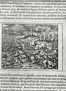 Landing, fra Cosmographie universelle af Andre Thevet, 1575 af Andre Thevet