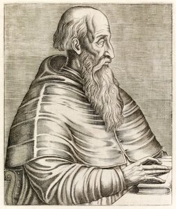 Pietro Bembo, fra ?True Portraits?? af André Thévet (1516-1590) udgivet i 1584 af Andre Thevet