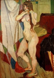 Suzanne Valadon laver sit hår