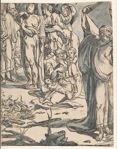 Moses bryder lovens tavler (2. del) af Andrea Andreani
