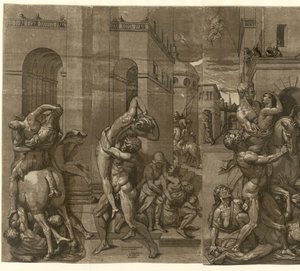 Sabine Virgin Robbery af Andrea Andreani
