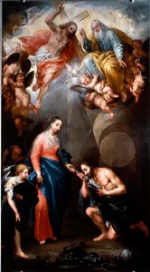 The Virgin appears to Saint Jerome Emiliandani