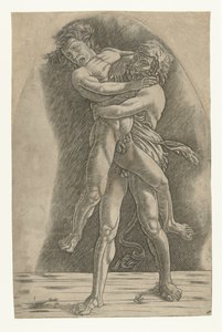 Hercules kæmper med Antaeus