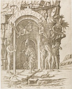 Nedstigning i Limbo af Andrea Mantegna
