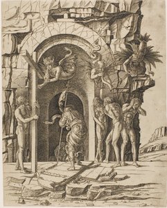 Nedstigning i Limbo af Andrea Mantegna